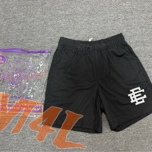 Eric Emanuel Black Athletic Shorts